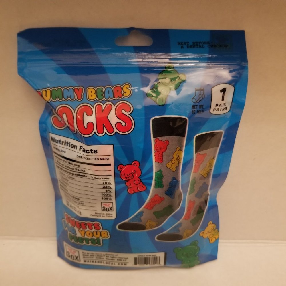 Gummy Bears Crew Socks - Unisex - Picture 2 of 8